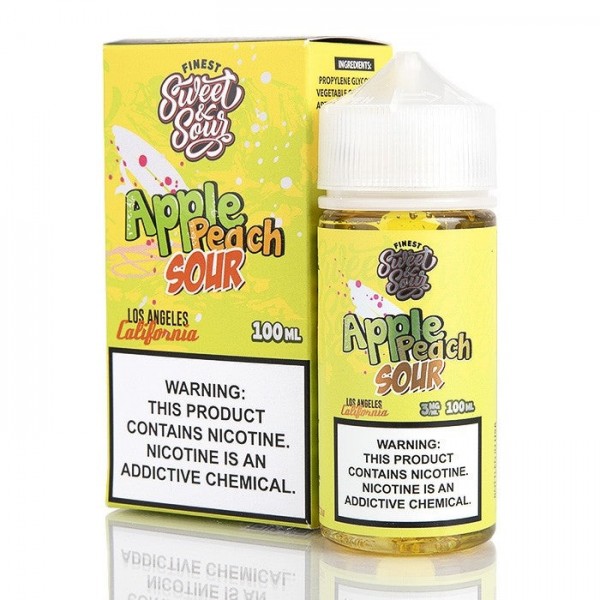 Apple Peach Sour Rings By Candy Shop 100ml