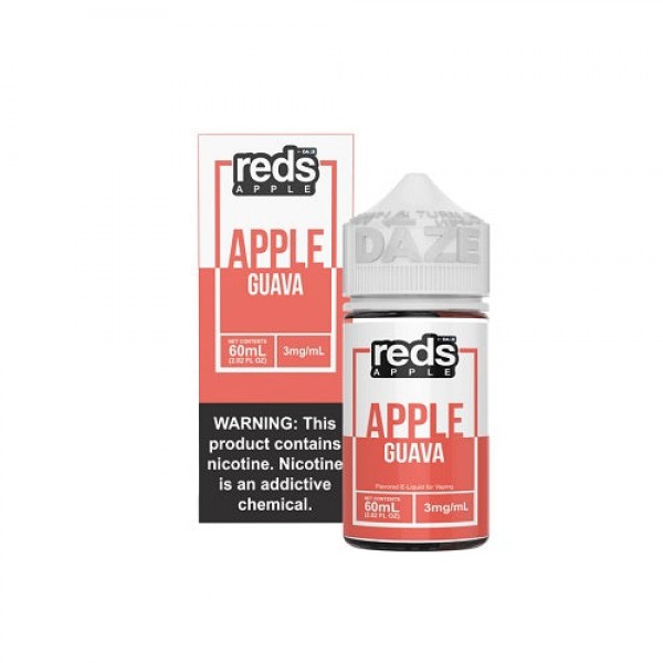 Reds Guava Apple Juice Ejuice by 7 Daze 60ml