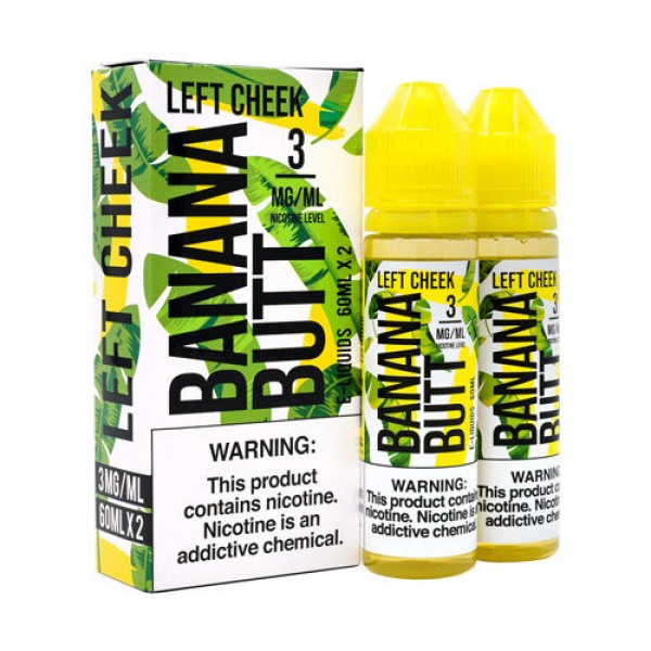 Left Cheek by Banana Butt E-Liquids 120ml