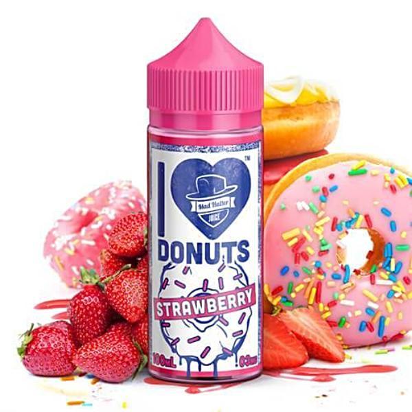I Love Donuts Strawberry by Mad Hatter Juice 100ml