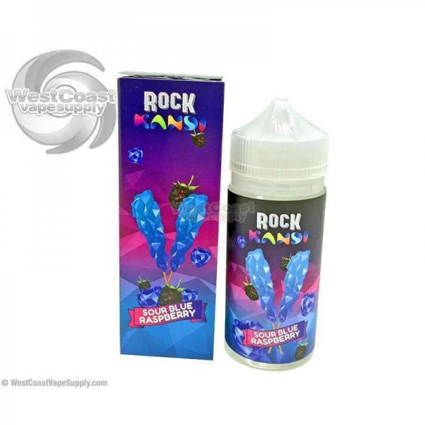 Sour Blue Raspberry by Rock Kandi 100ml