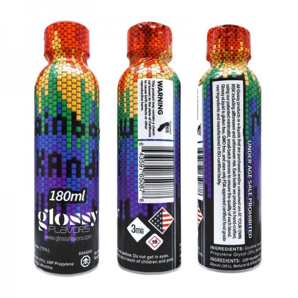 Rainbow Kandi Ejuice by Glossy Flavors 180ml