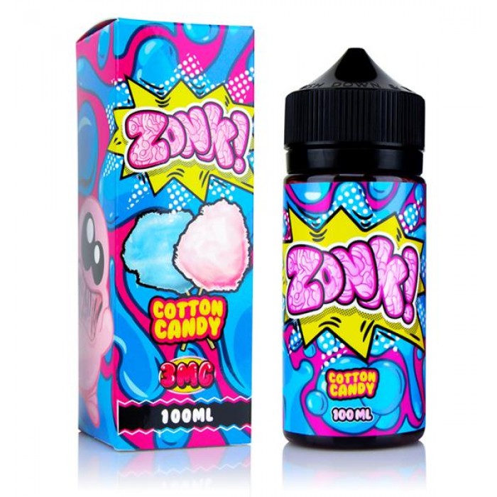 Cotton Candy By Zonk Eliquid 100ml Vape Juice Cotton Candy By Zonk Eliquid 100ml Vape Juice