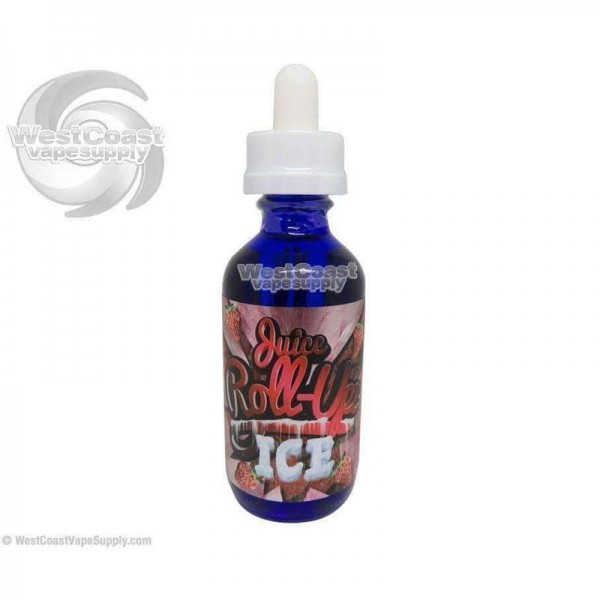 Strawberry Ice Ejuice by Juice Roll Upz 60ml