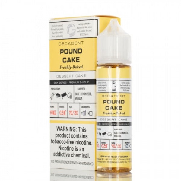 Pound Cake by GLAS Basix Eliquid 60ml