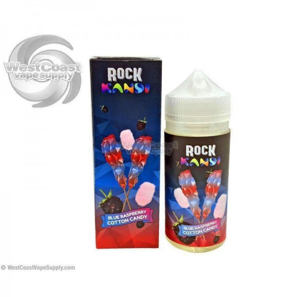 Blue Raspberry Cotton Candy by Rock Kandi 100ml