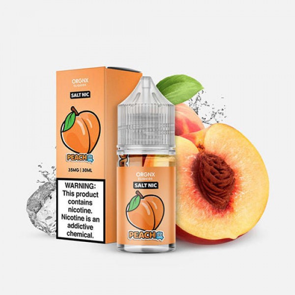 Peach Ice Salt by ORGNX Eliquids 30ml