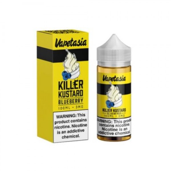 Killer Kustard Blueberry by Vapetasia 100ml