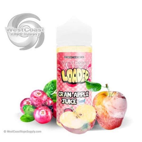 Cran Apple Juice Iced Ejuice by Loaded Eliquid 120ml