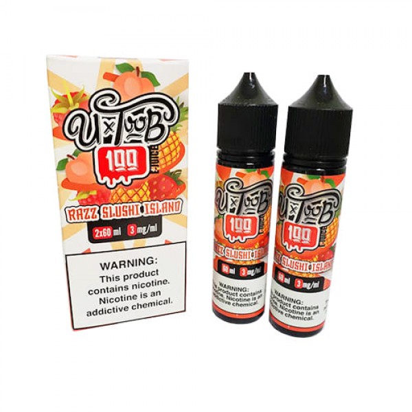 Razz Slushi Island by U TooB 100 Ejuice 120ml