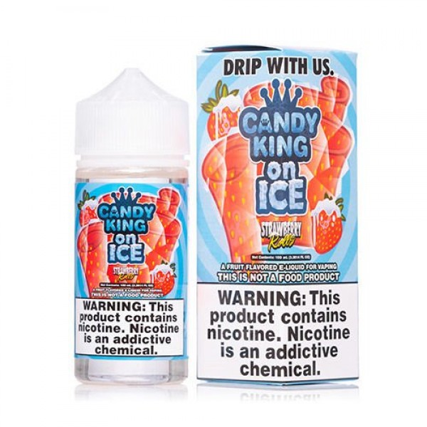 Strawberry Rolls on Ice by Candy King 100ml