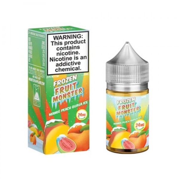 Mango Peach Guava Salt by Frozen Fruit Monster 30ml