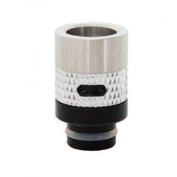 Big Bore Drip Tip with Adjustable Airflow Stainless Steel