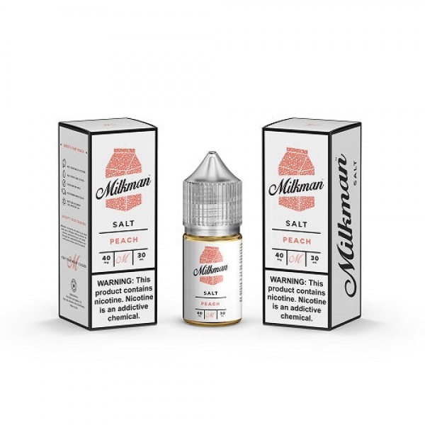 The Milkman Salt Peach ICED Vape Juice 30ml