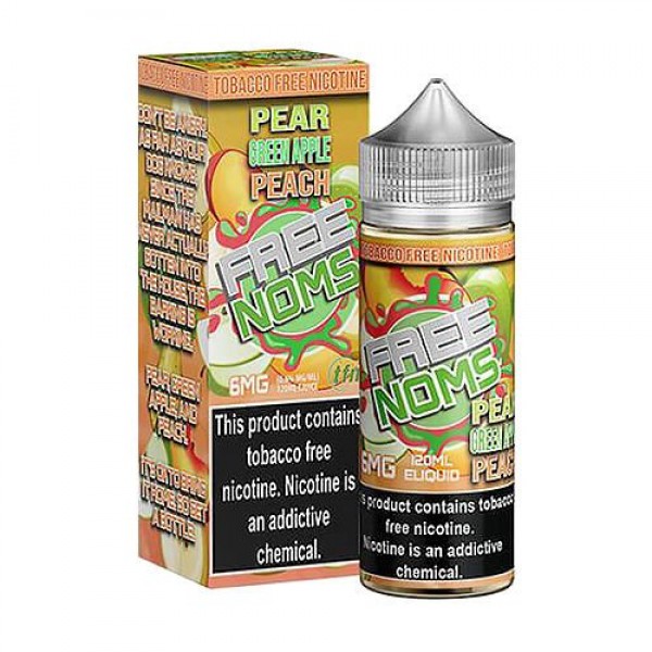 Pear Green Apple Peach by Free Noms 120ML