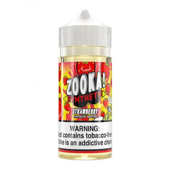 Strawberry TFN Zooka! Synthetic by Sour Straws Kilo 100ml