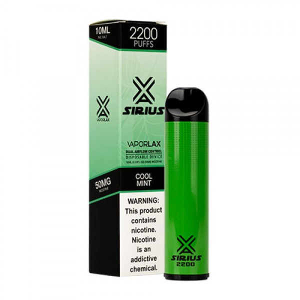 VaporLax Sirius Disposable Vape 2200 Puffs (Choose Flavor)