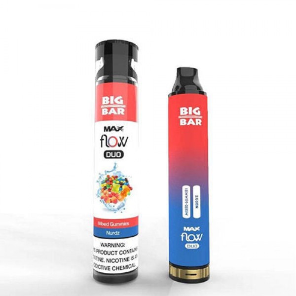 Big Bar CUBE & MAX FLOW DUO Disposable Vape 3000 Puffs