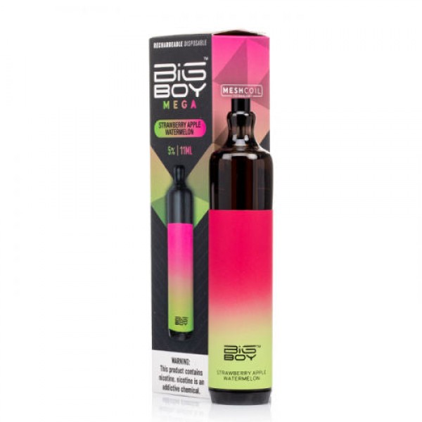 Big Boy Mega & Glow Disposable Vape 5000 Puffs (Choose Flavor)