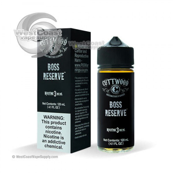 Boss Reserve Ejuice by Cuttwood 120ml